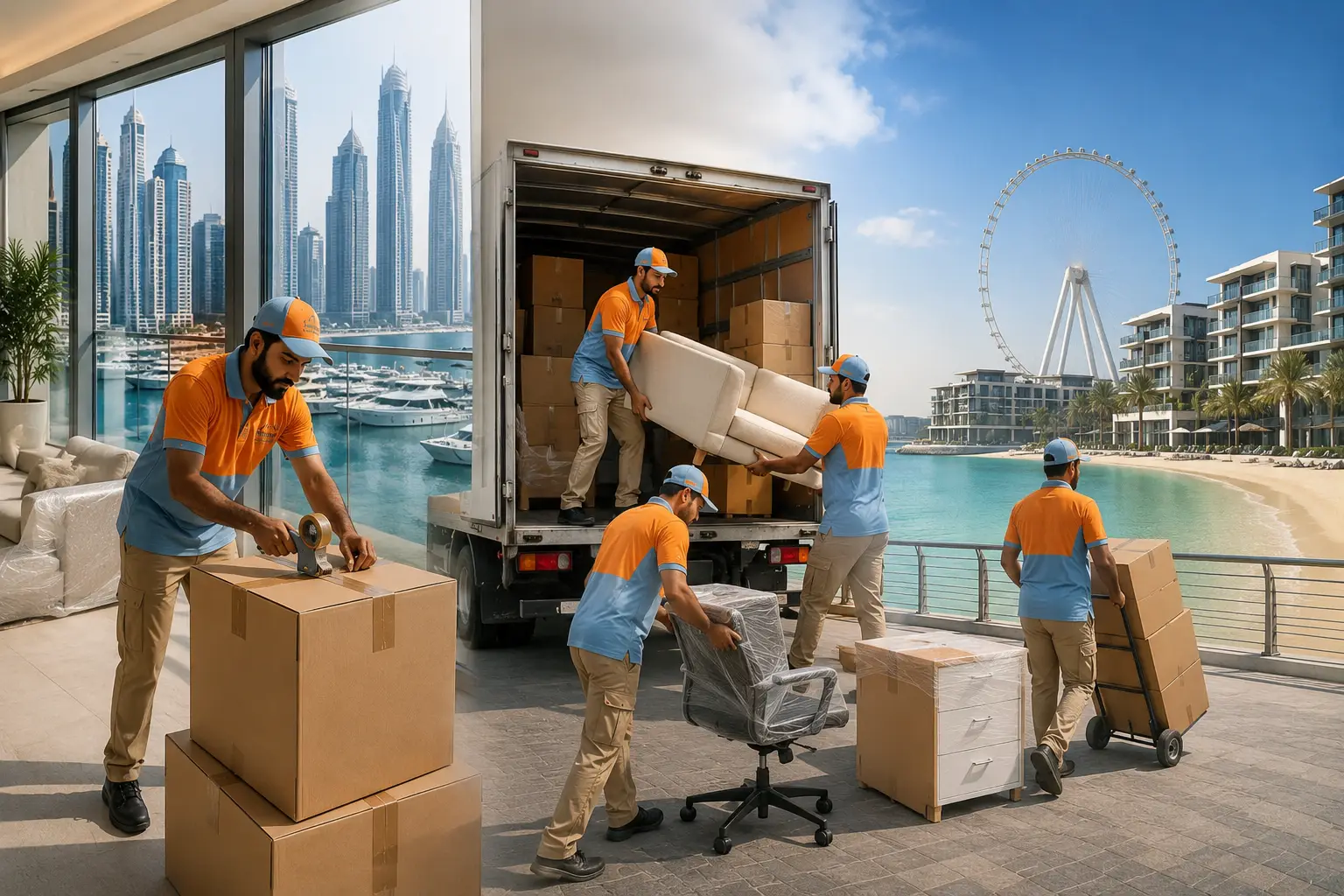 Furniture moving company in Dubai